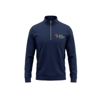 HOGA-shop C-B Adapt Eco Knit Quarter Zip Pullover (Navy) Cutter-Buck Adapt HOGA Quarter Zip Pullover-Navy